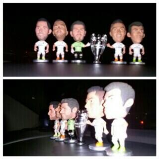 boneka miniatur pemain bola & Pemain Basket NBA ! unyu unyu !