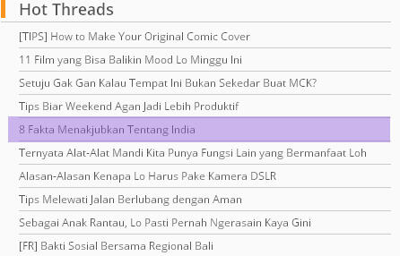 8 Fakta Mencengangkan Tentang India (Kudu Nyaho Gan.....)