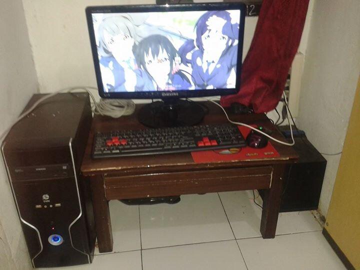 KOMPUTER ECS G41T-R3 DDR3 + LED Syncmaster-SA100 18.5" BANDUNG