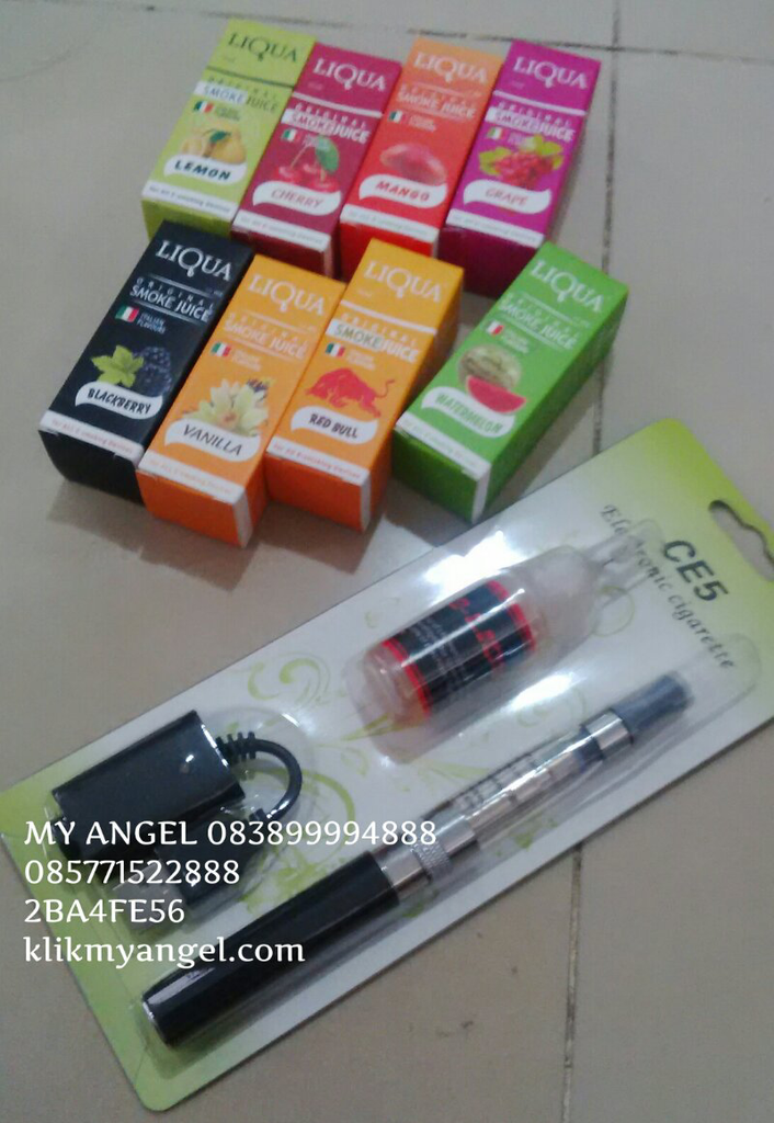 ROKOK ELEKTRIK CE5 BONUS REFILL LARIS MANIS