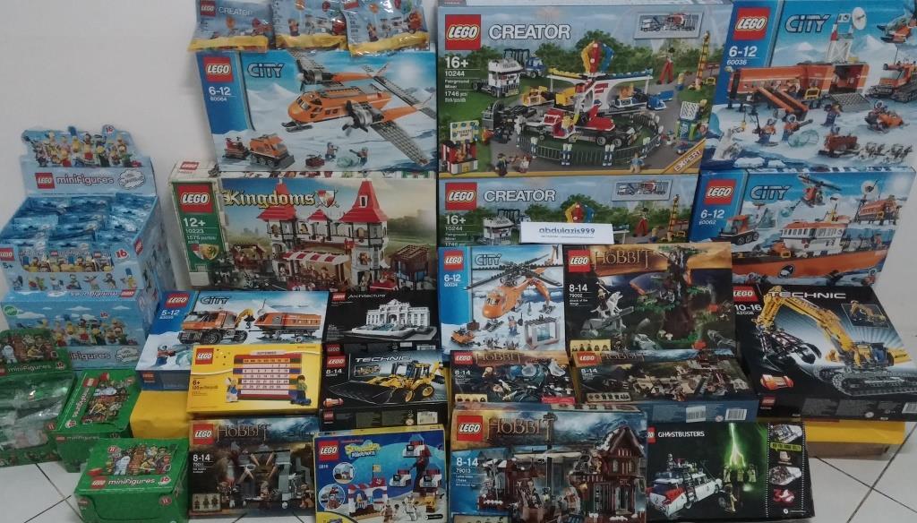 LEGO Mini Cooper, Ghostbusters, Fairground Mixer, Minifigure dll