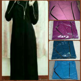 busana muslim abaya saudi umbrella bordir & swarosky