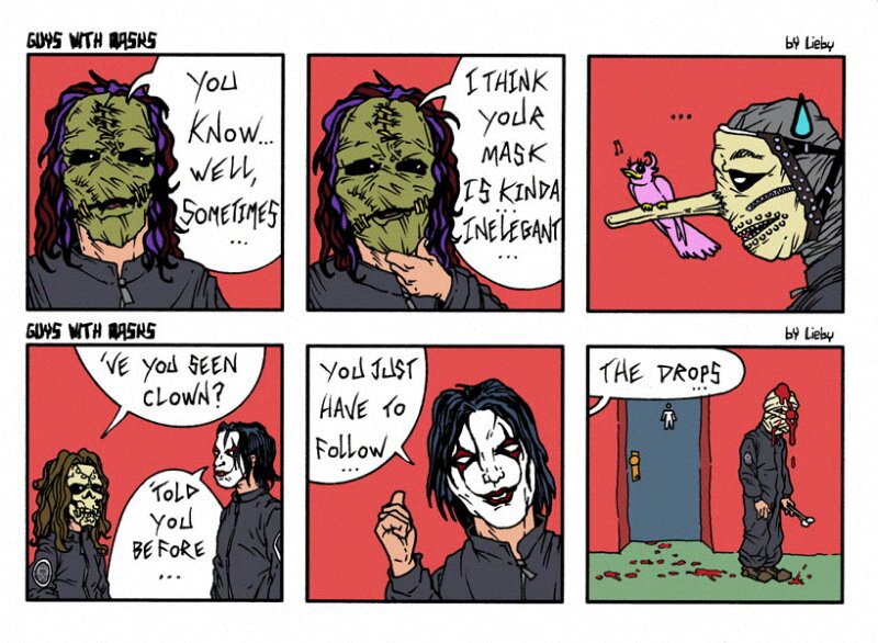 komik slipknot,maggots masuk yuk