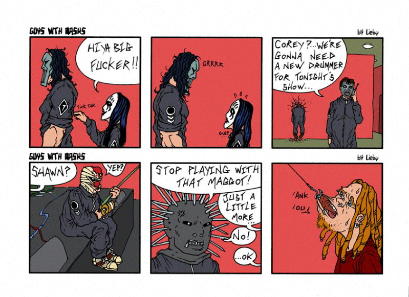komik slipknot,maggots masuk yuk