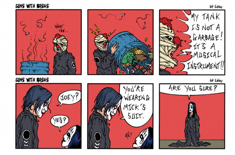 komik slipknot,maggots masuk yuk