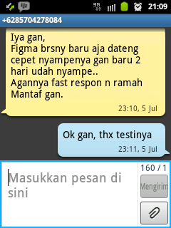 Kumpulan Testimoni "alexandersid"