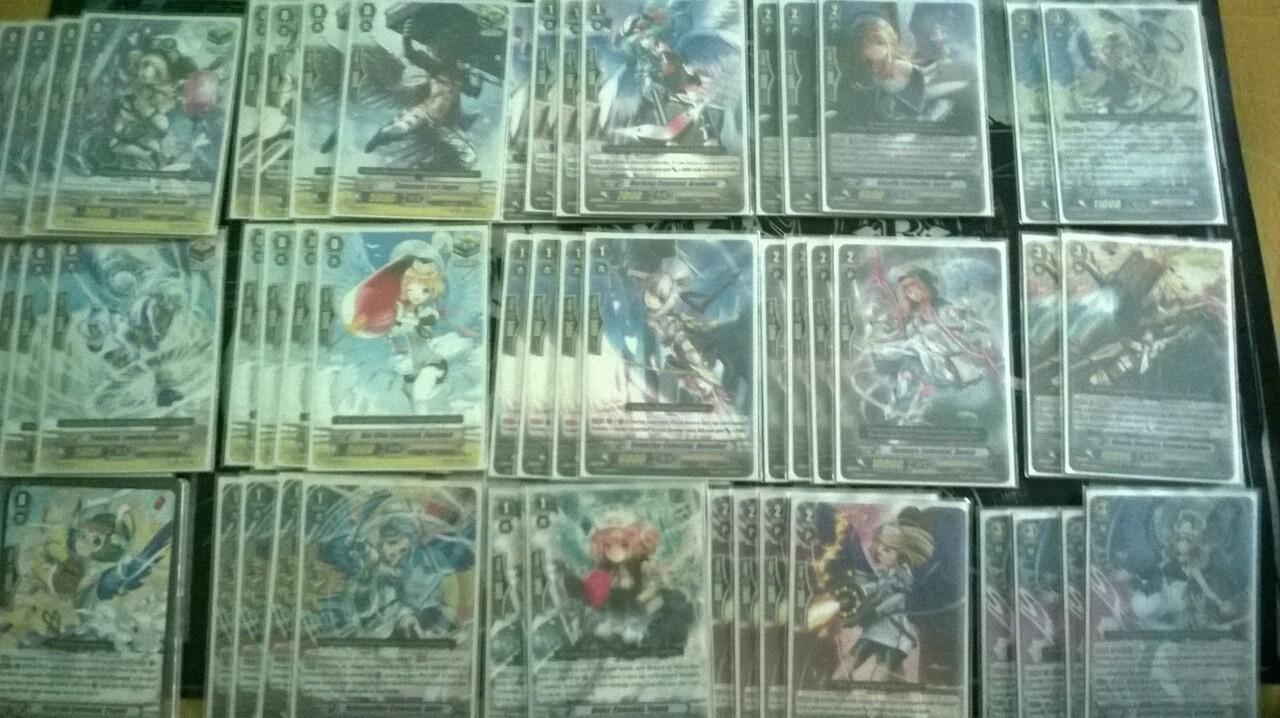 Vanguard deck - Ramiel Zerachiel deck angel feather