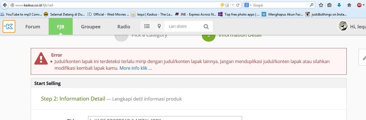 &#91;HELP&#93; TIDAK BISA BIKIN LAPAK JUALAN .