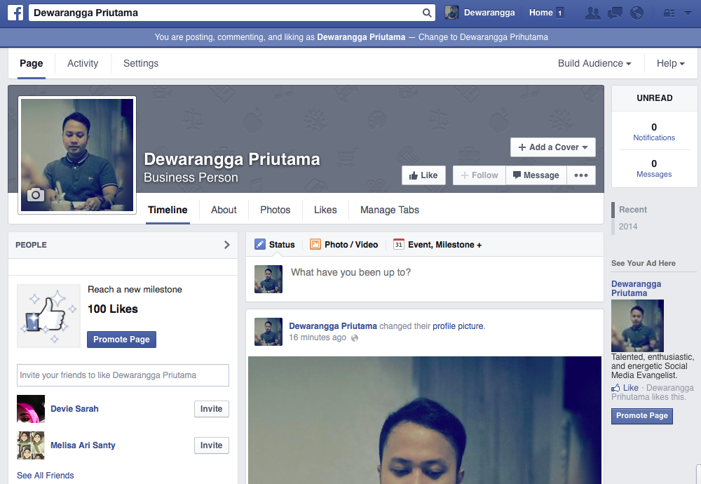 Apa yang agan tau tentang Facebook Page?