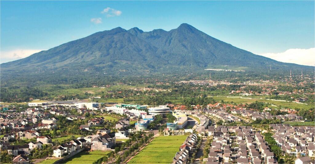 # Gunung Terangker di Pulau Jawa