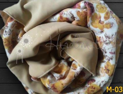 Hijab Segi Empat dan Pashmina Bolak Balik Hiabmate