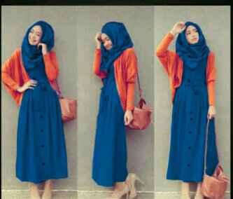 Gamis dress maxy hijab murah