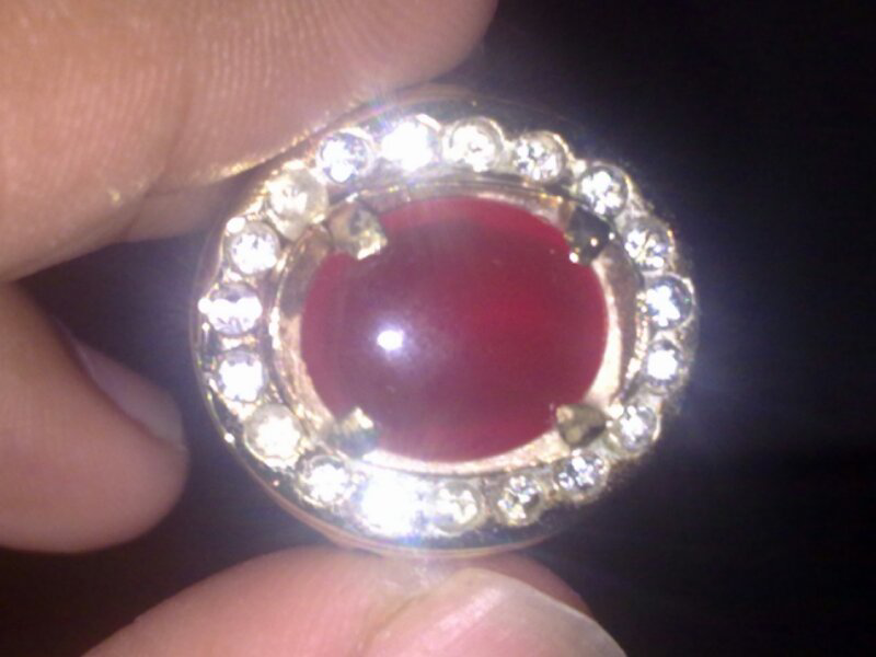 Batu Mulia Red safir