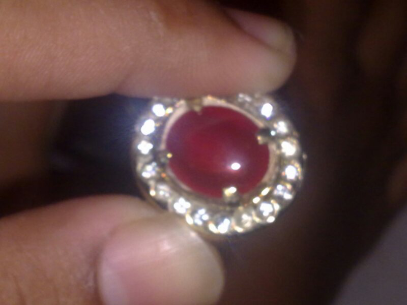 Batu Mulia Red safir