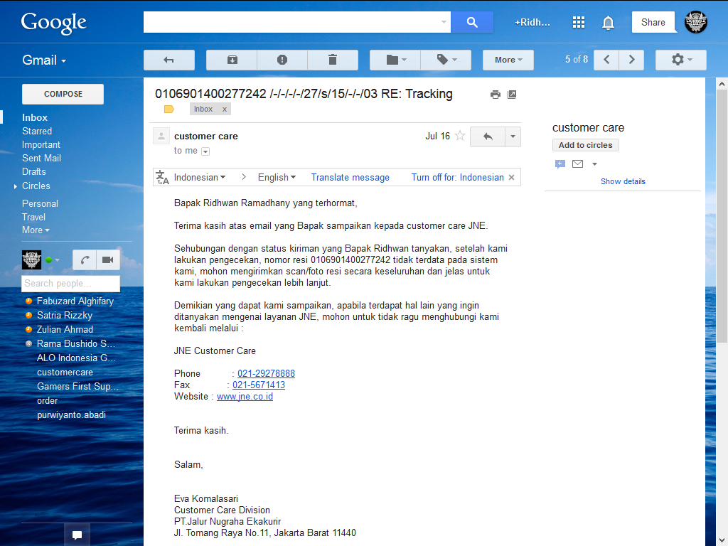 Menunggu Order Pesanan Bhinneka.com Yang Tak Kunjung Datang