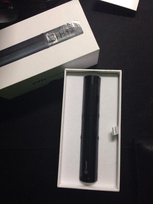 JUAL SANTAI VAPORIZE/VAPO/VAPE EVIC - SUPREME JOYETECH ( black)