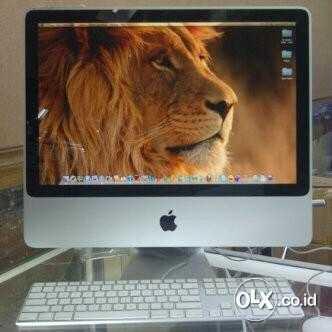 APPLE IMAC SILVER 12.1 LAYAR 21.5INCH CORE I5 2.7GHZ 4GB RAM HDD 1TB FULLSET DUS