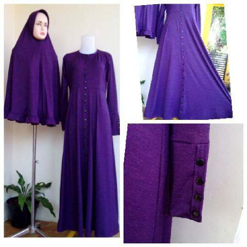 Gamis + Bergo Jersey