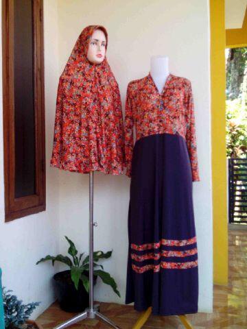 Gamis + Bergo Jersey