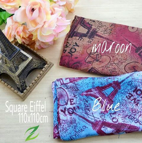 Jilbab Murah Bergo Motif & Polos, Pasmina, Segi Empat