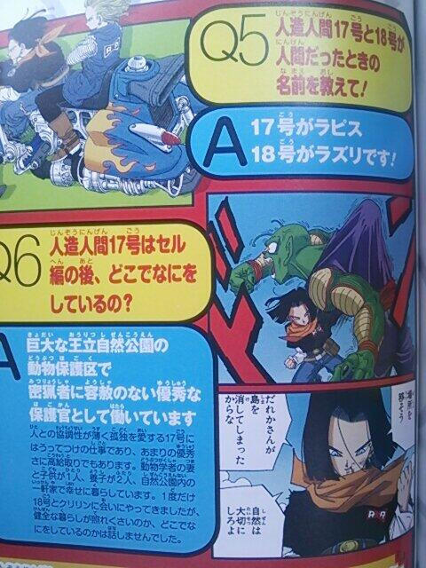 Nama Android 17 & 18