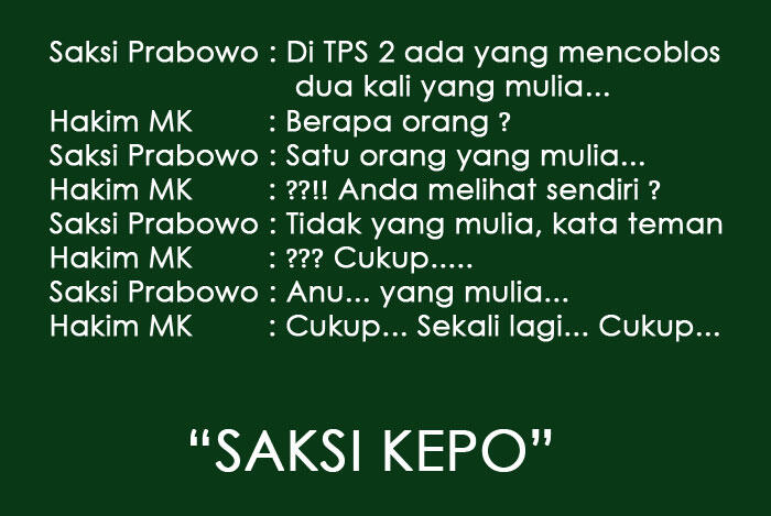 SAKSI KEPO PRABOWO [Panasbung Masuk]
