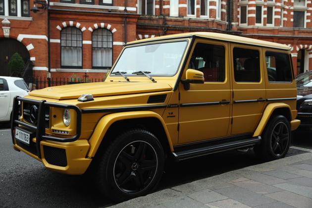 (Bening Gan) Parade mobil mewah orang kaya Saudi Arabia dan Kuwait di London