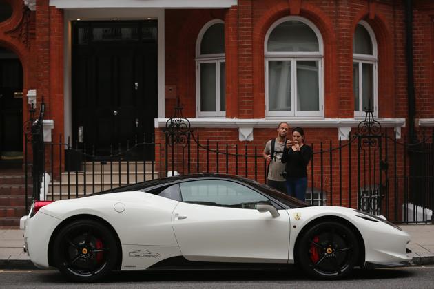 (Bening Gan) Parade mobil mewah orang kaya Saudi Arabia dan Kuwait di London