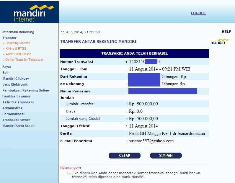 &#91;leonardomacau&#93; Investasi Mini Mulai Dari 100rb profit 1% Per hari join now!