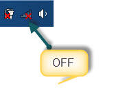 sudah tekan tombol on wifi, tp wifi masih off ??