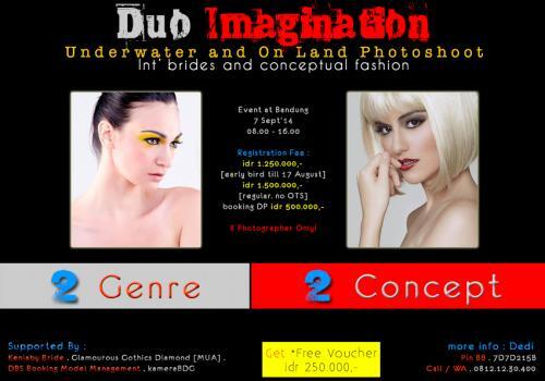 &#91;Hunting Foto&#93; DUO IMAGINATION : UNDERWATER &amp; ON LAND PHOTOSHOOT