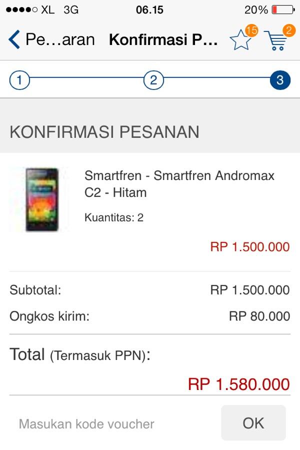 Ada yang aneh dengan lazada