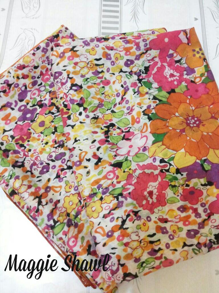 WTS PASHMINA / LONG SHAWL /PERSEGI SPECIALIST COTTON SILK KOREA MURAH