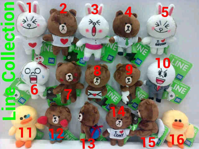 terjual jual boneka line merchandise brown cony sally terjual jual boneka line merchandise brown cony sally