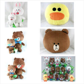 JUAL BONEKA LINE MERCHANDISE BROWN CONY SALLY ORIGINAL TERMURAH
