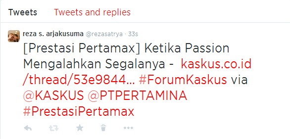 &#91;Prestasi Pertamax&#93; Ketika Passion Mengalahkan Segalanya