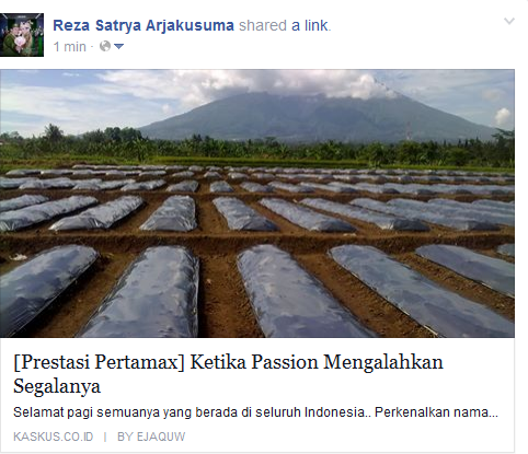 &#91;Prestasi Pertamax&#93; Ketika Passion Mengalahkan Segalanya