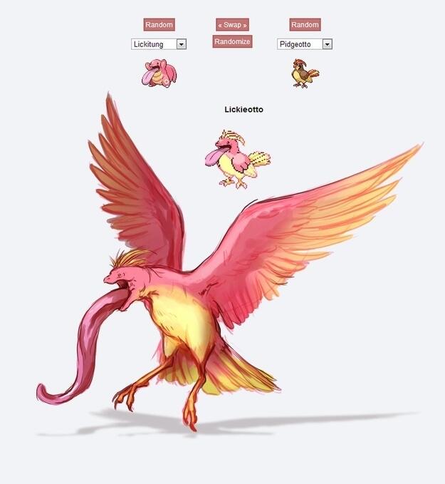 FUSION/ GABUNGAN ANTAR POKEMON