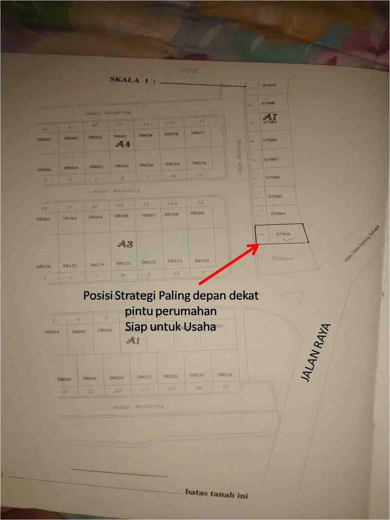 Rumah cocok untuk usaha di Perumahan Taman Raya Cikarang