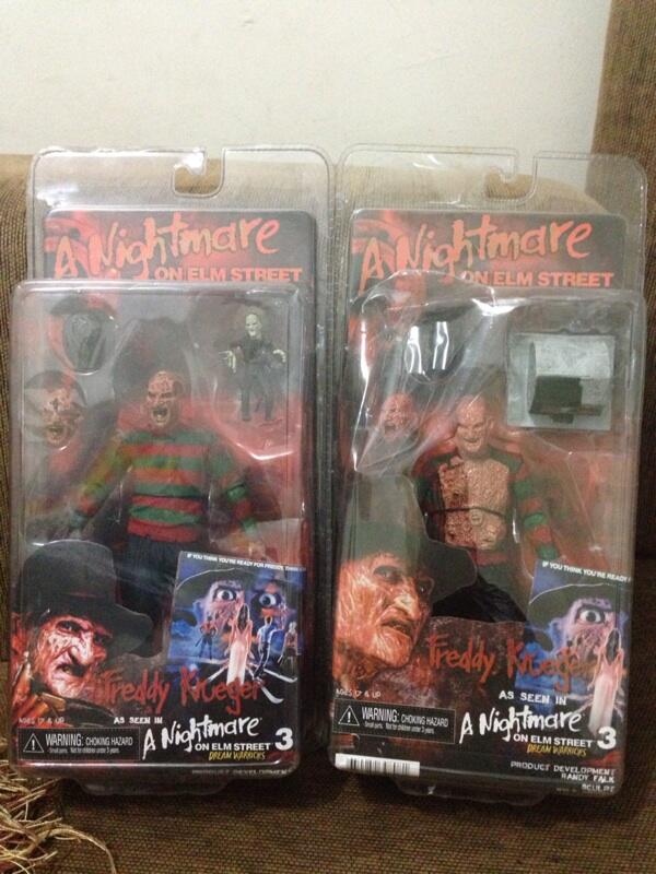 action figure freddy keueger & jason voorhees ex kolpri