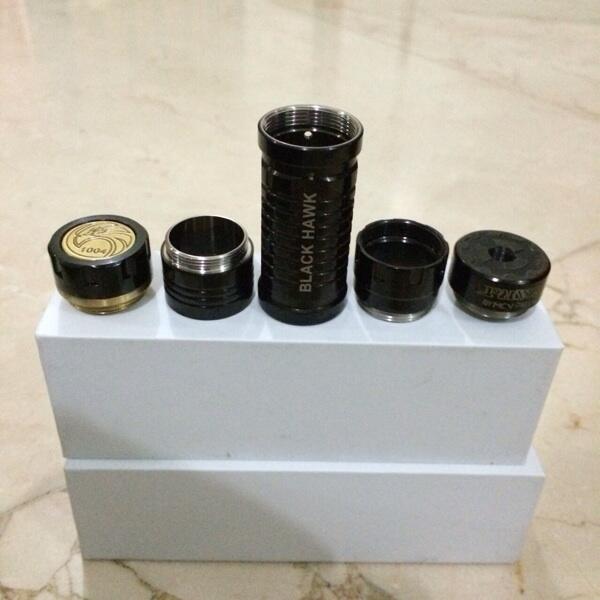 Jual santai Panzer Black Hawk Clone vapo/vape/vaporize
