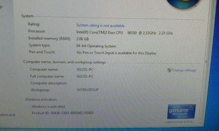 CPU DELL BUILTUP