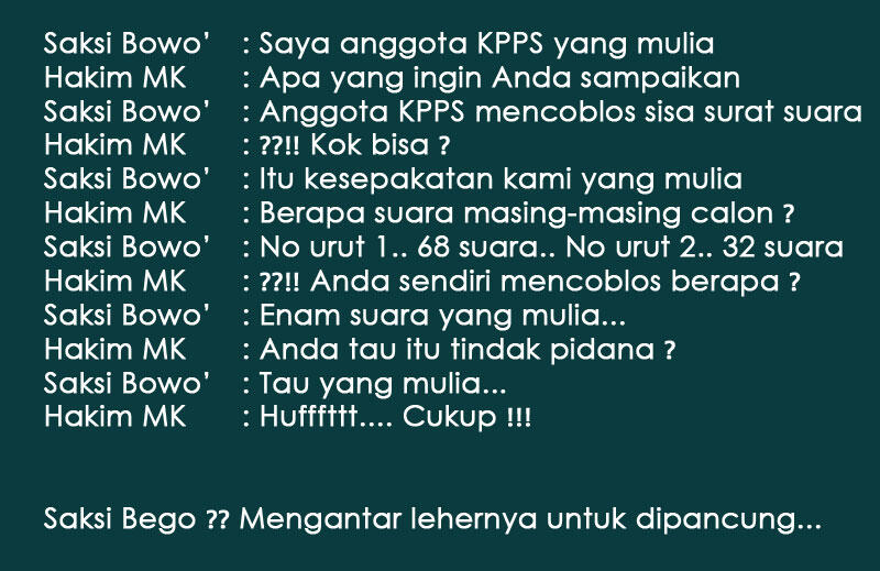 &#91;BLUNDER AKUT&#93; - Coblos Surat Suara, Saksi Prabowo Bisa Dibui 4 Tahun
