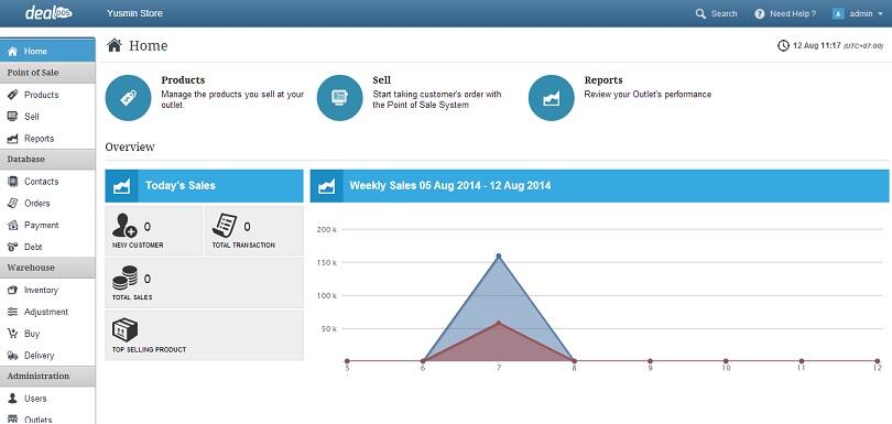 DealPOS Software / Program Kasir Online