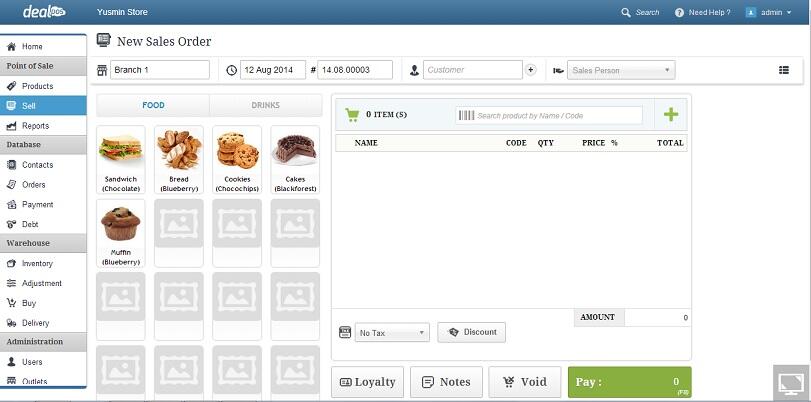 DealPOS Software / Program Kasir Online