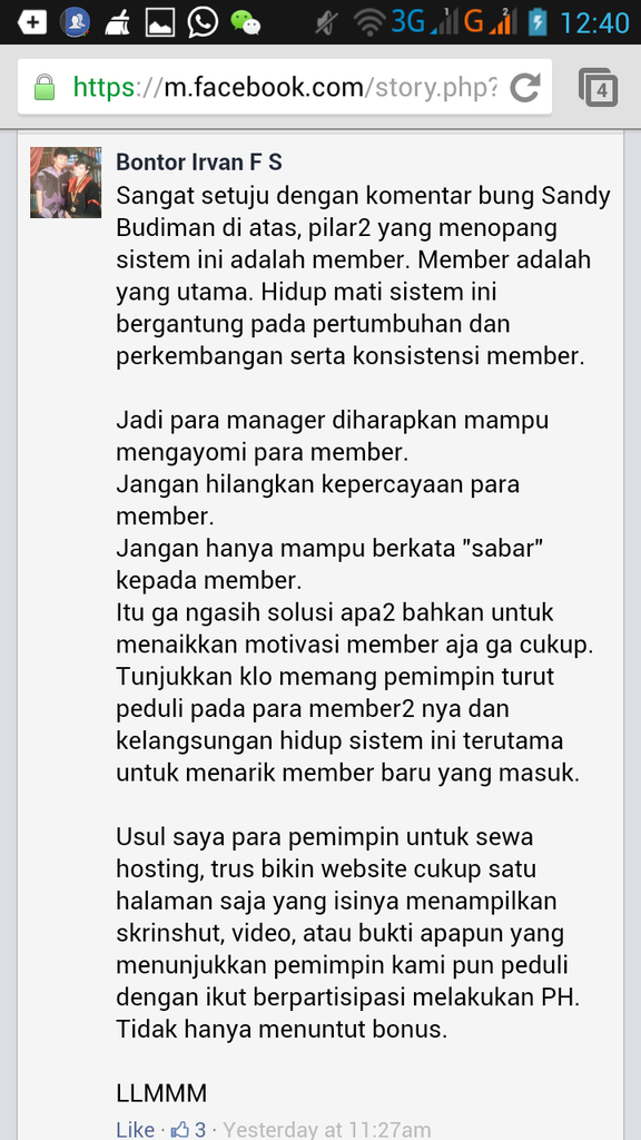 sejarah berdirinya MMM, PENIPUAN PLEASE JANGAN IKUTAN..!!! - Part 2