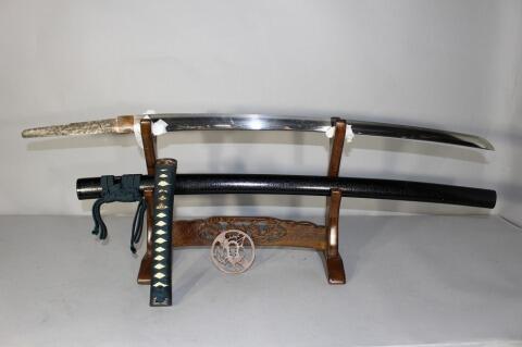 DIJAMIN ASLI – KATANA - PEDANG “SAMURAI” JEPANG – GENDAITO TAMAHAGANE