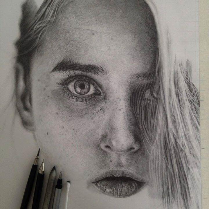 Kumpulan karya Pencil drawing yang keren gaan :matabelo