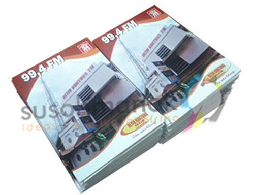 Cetak Brosur Jogja Full Color 1 muka mulai 165ribu/rim