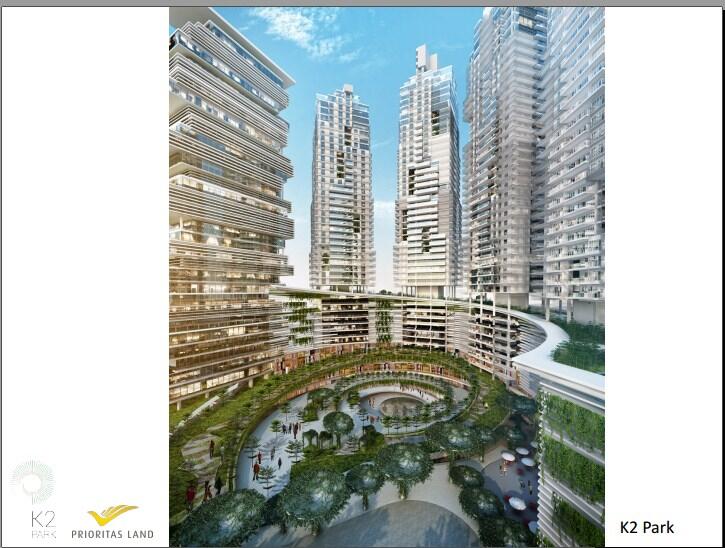 Dijual murah APARTEMEN K2 PARK di serpong